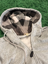Load image into Gallery viewer, Burberry - Grey Full Zip Hoodie Small - Retail $595
