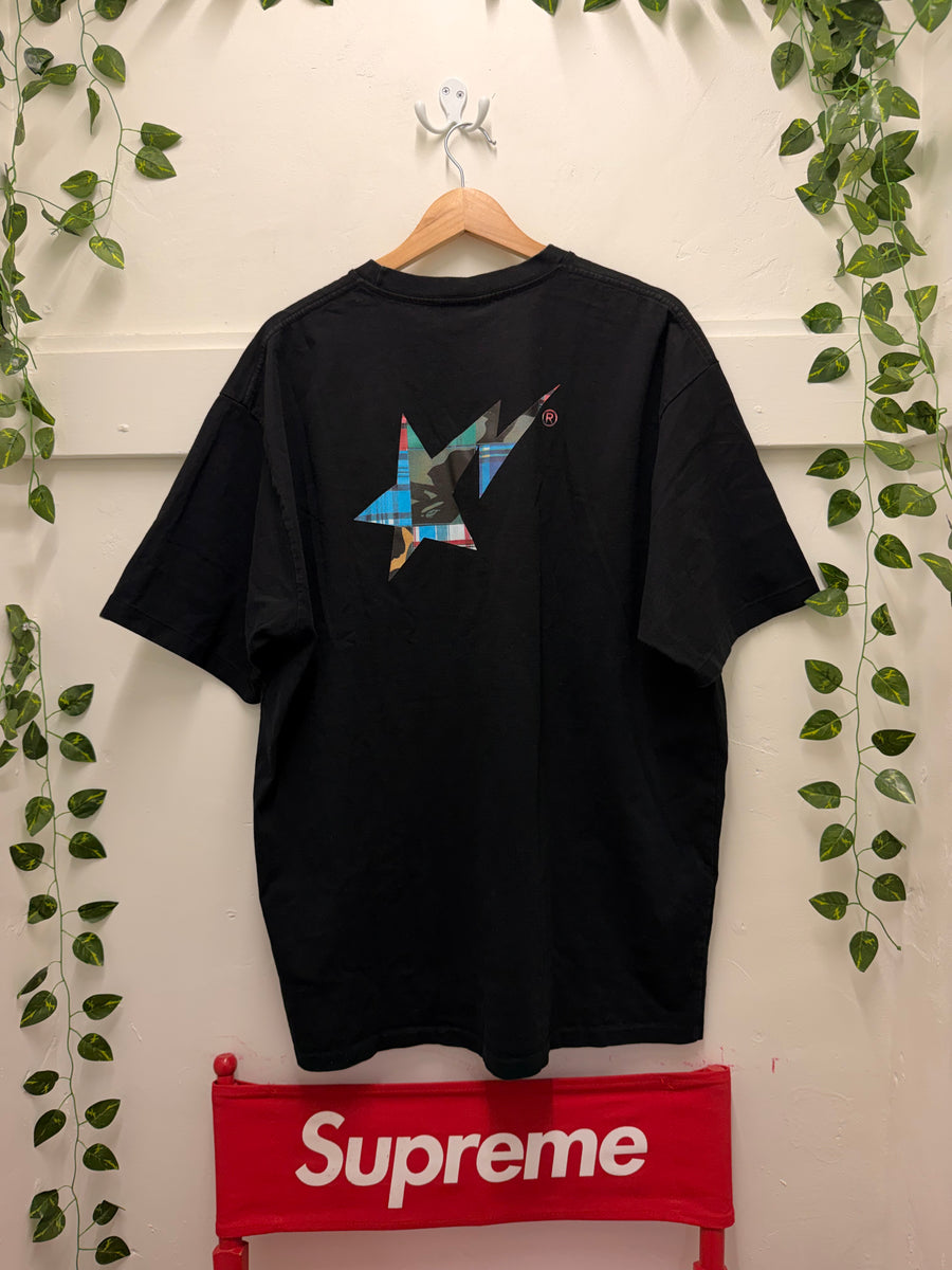 Bape - BAPE STA Logo Tee - Black Multi Camo