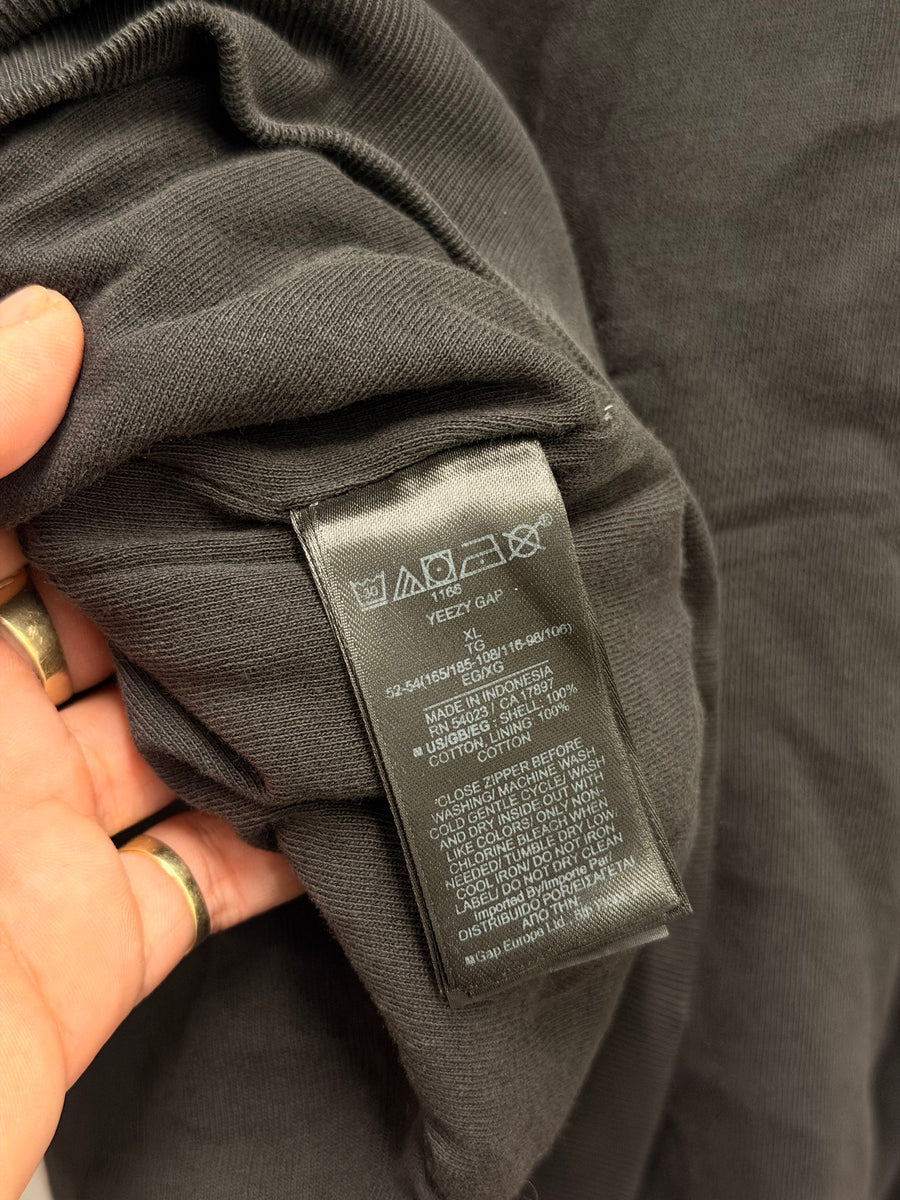 Yeezy - Gap Zip Up Hoodie - Black - Size XL / XXL - Brand New