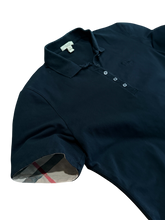 Load image into Gallery viewer, Burberry - Black Nova Check Polo - Women’s XL
