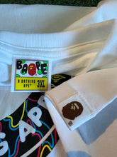 Load image into Gallery viewer, BAPE Baby Milo Neon Circle Logo White Tee (Size 3XL)
