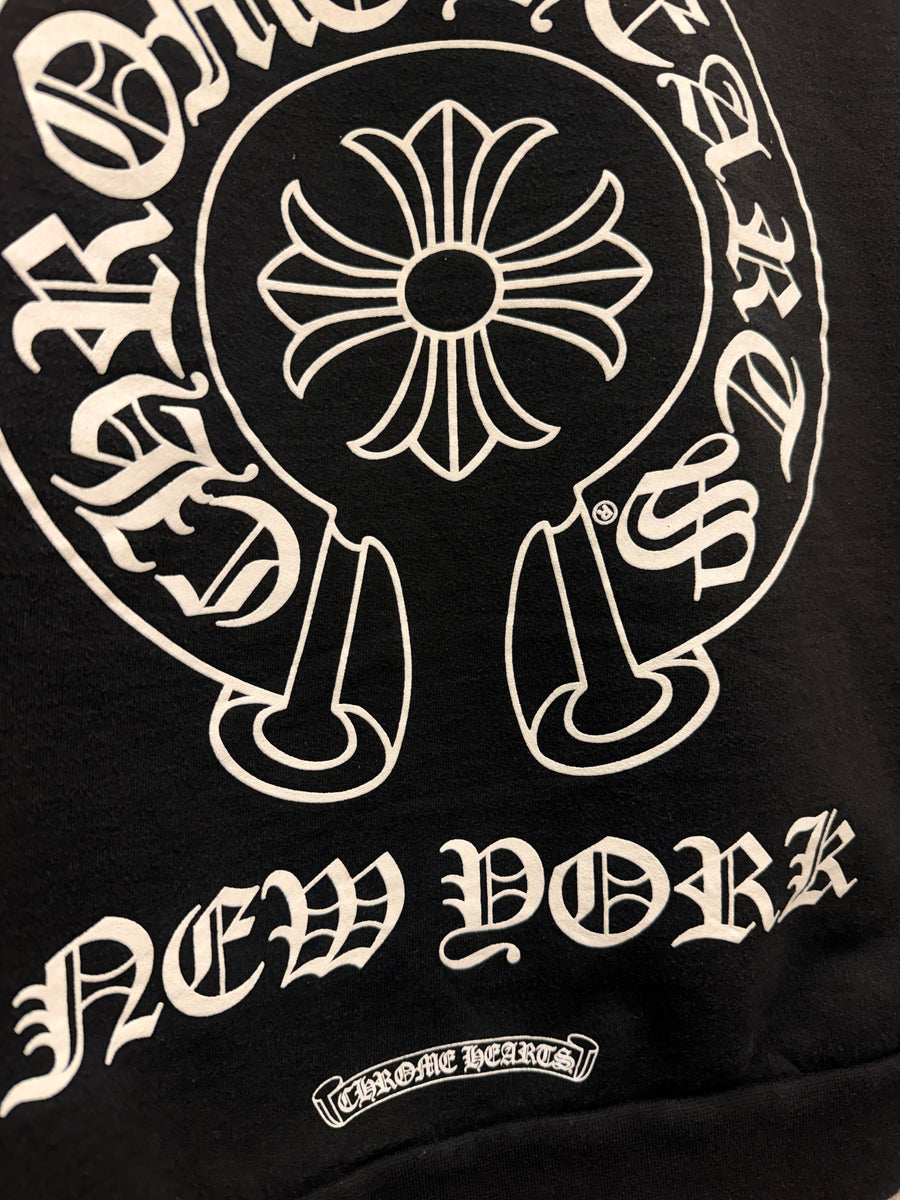 Chrome Hearts - New York Horseshoe Hoodie - Black