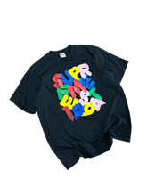 Load image into Gallery viewer, Supreme - Balloon Logo Black T Shirt - Size Large - PreOwned

