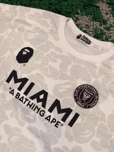 Load image into Gallery viewer, BAPE x Miami White Camo Soccer Jersey
