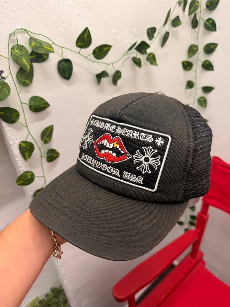 Chrome Hearts - Matty Boy Chompers Trucker - Black -