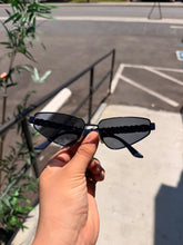 Load image into Gallery viewer, BALENCIAGA Logo Sunglasses - Navy - PreOwned - Retails $450+ -
