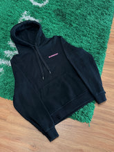 Load image into Gallery viewer, Burberry - Coordinates Logo Hoodie Black Pink - Medium - PreOwned
