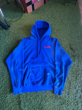 Load image into Gallery viewer, Hellstar GEL Hoodie (Blue w/ Red Logo) Size M
