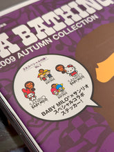 Load image into Gallery viewer, BAPE 2009 Autumn Collection Magazine + Hello Kitty Sanrio Baby Milo Sticker Set + Tote Bag - New
