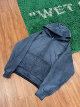 Load image into Gallery viewer, YZY Washed Navy Zip Hoodie – Small – Washed Navy
