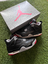Load image into Gallery viewer, Jordan 4 Bred Reimagined Size 9.5M
