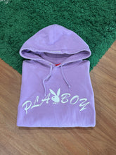 Load image into Gallery viewer, SUPREME - Purple Playboy Hoodie - Medium - PreOwned -
