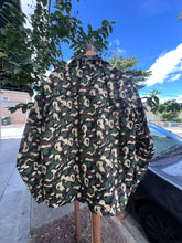 Load image into Gallery viewer, BAPE Vintage Green Camo Jacket Size Large
