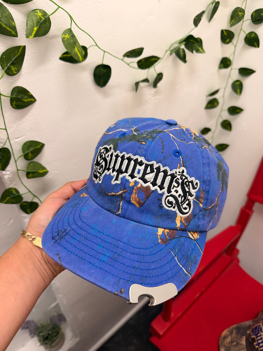 Supreme - Bottle Opener 6-Panel - Realtree Xtra Blue Camo
