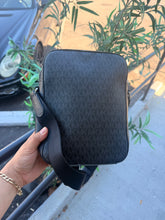 Load image into Gallery viewer, Michael Kors - Cooper Crossbody - Black Signature MK Logo | Preowned (SOLD ZELLE)
