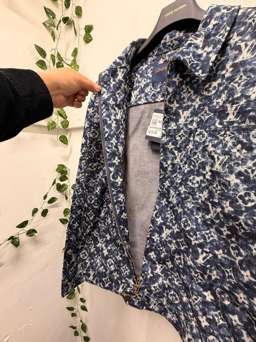 Louis Vuitton - Pointillism Workwear Denim Jacket - Petrole