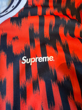Load image into Gallery viewer, Supreme Ikat Soccer Jersey (Red/Black) Size Small
