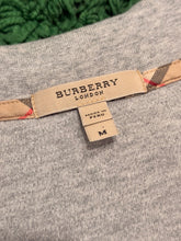Load image into Gallery viewer, Burberry - Heather Gray Quarter Zip - Size M - Preowned
