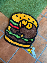 Load image into Gallery viewer, Bape Baby Milo Burger Rug – 19” × 22” (SOLD STUPID FAST LOL UR TOOO SLOWWWW)
