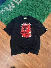 Load image into Gallery viewer, Bape God Save The Ape Tee - Black/Red - Size M - Preowned
