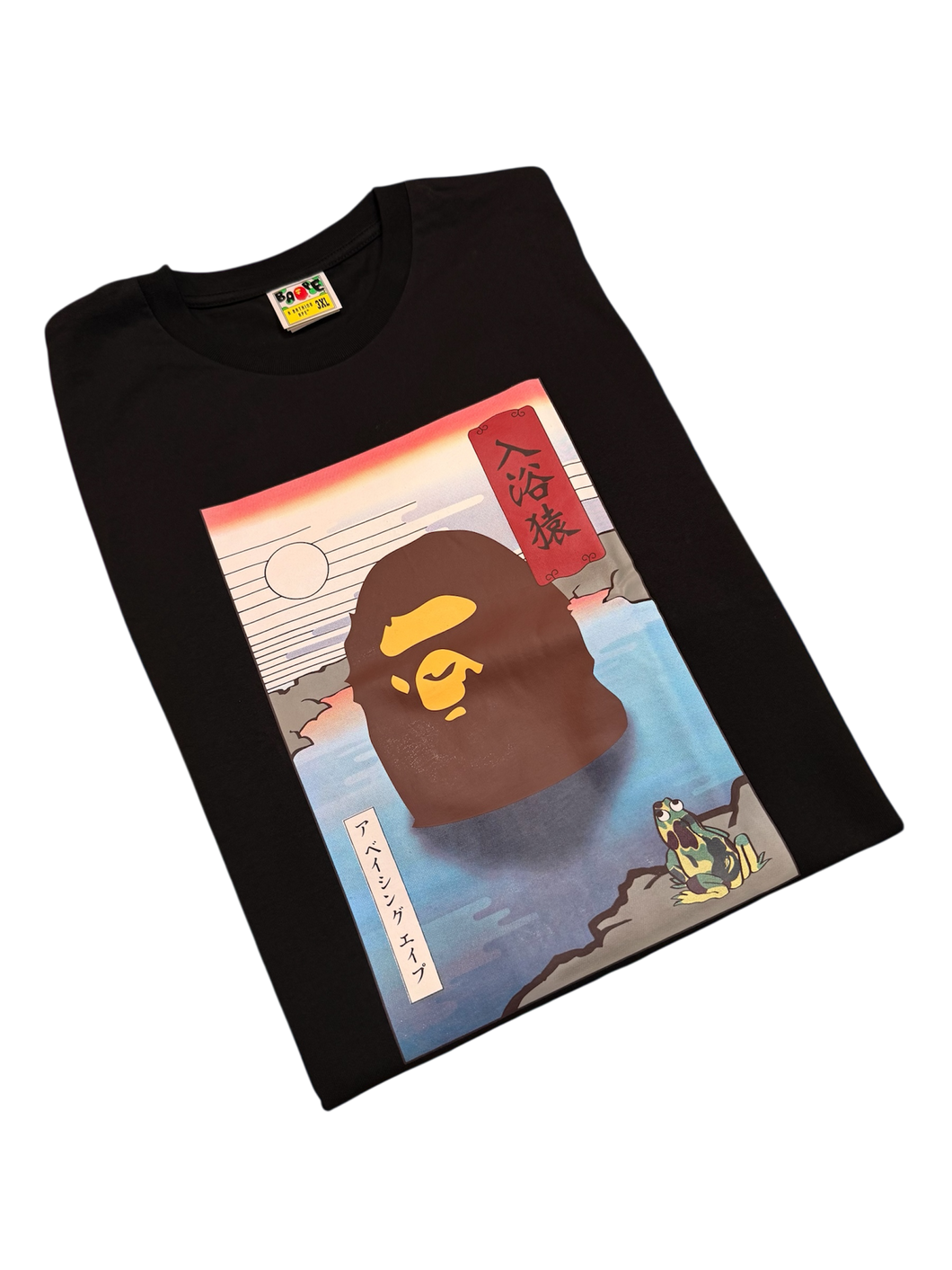 Bape Ukiyo-e Ape Head Tee – Size 3XL