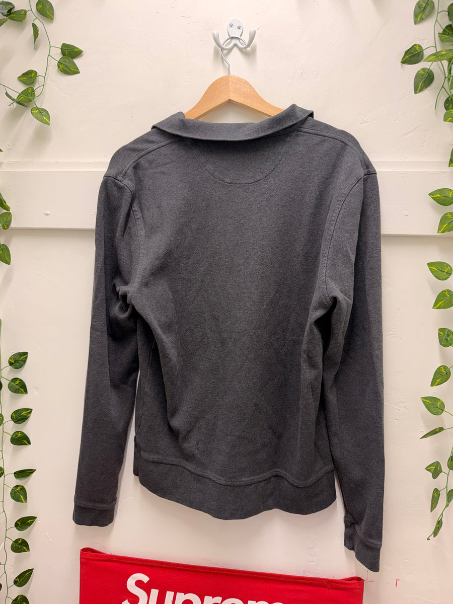 Burberry - Quarter Zip - Charcoal