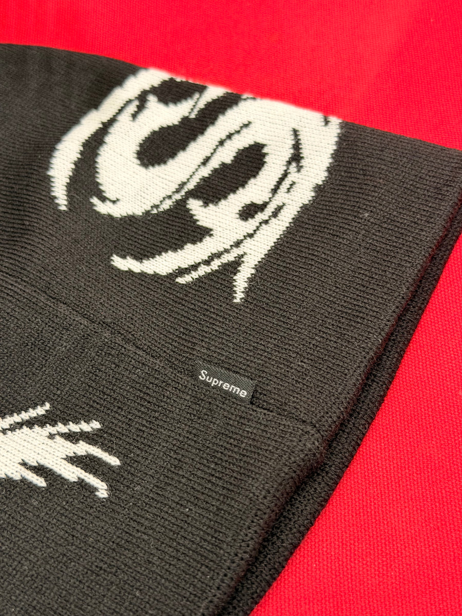 Supreme - Dragon Skull Cap - Black