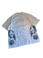 Load image into Gallery viewer, Bape Blue Floral Ape Head Side Print Tee Size 3XL
