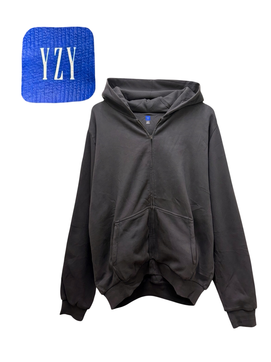 Yeezy - Gap Zip Up Hoodie - Grey - Size XL - Brand New
