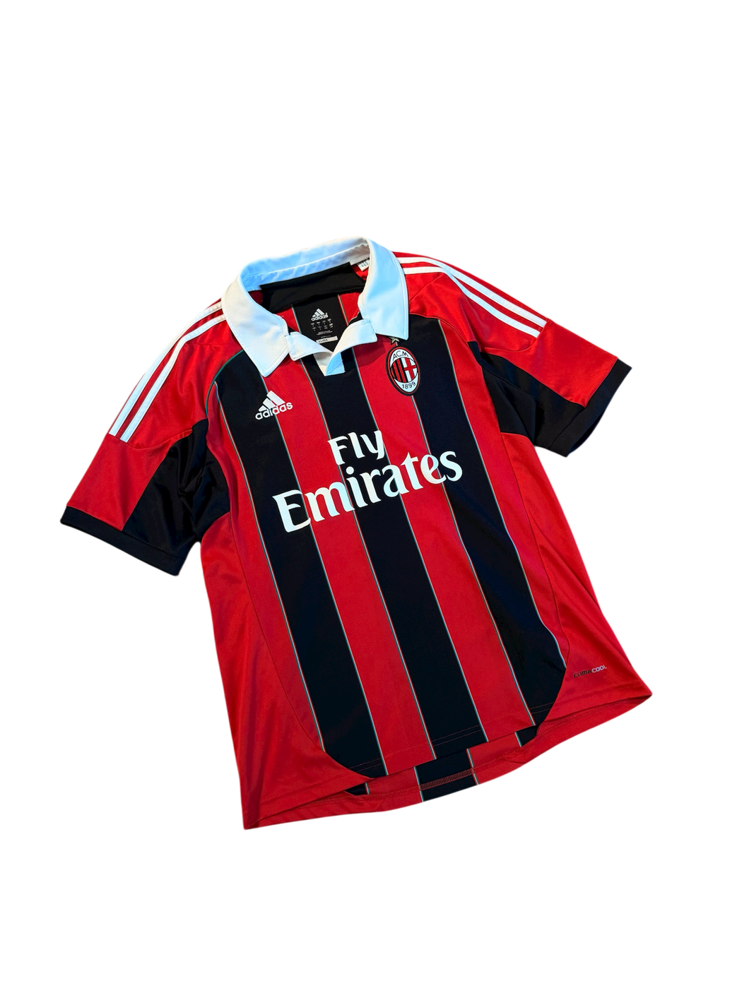AC Milan Adidas Home Vintage Jersey – Size Large