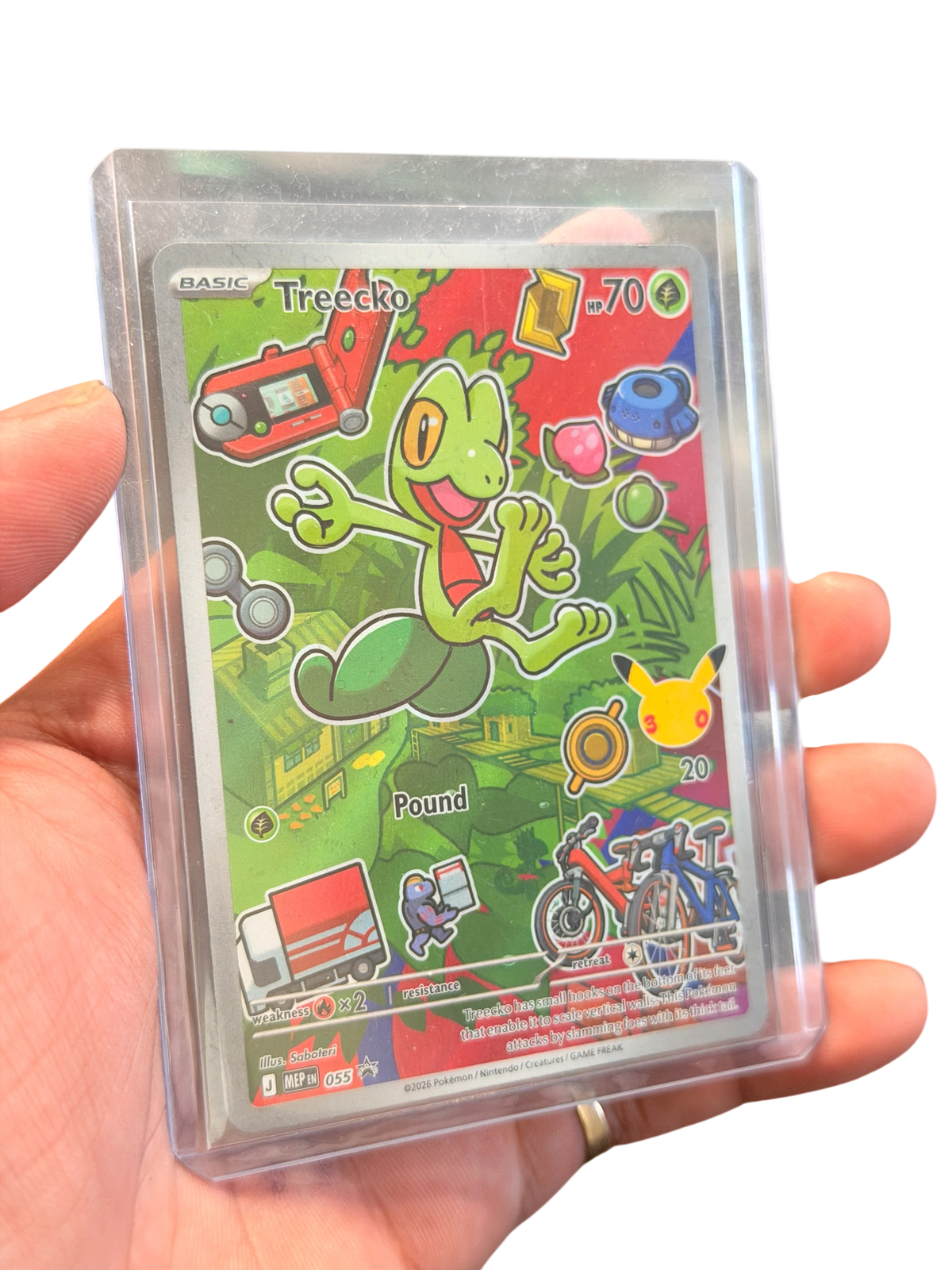 Pokemon - Treecko - MEP Promo 055 Holo Full Art -
