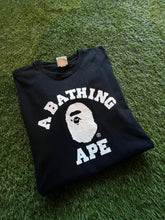 Load image into Gallery viewer, A Bathing Ape College Tee (Black/White) Size XL
