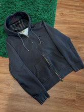 Load image into Gallery viewer, Burberry Zip Hoodie - Charcoal - Size XL - Preowned
