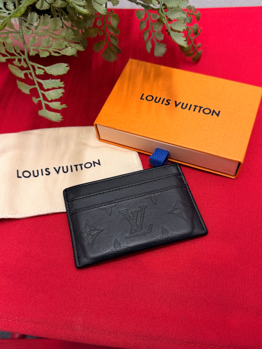 Louis Vuitton - Card Holder - Monogram Shadow Black