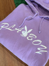 Load image into Gallery viewer, SUPREME - Purple Playboy Hoodie - Medium - PreOwned -
