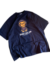 Load image into Gallery viewer, BAPE Baby Milo Black T-Shirt Size 3XL
