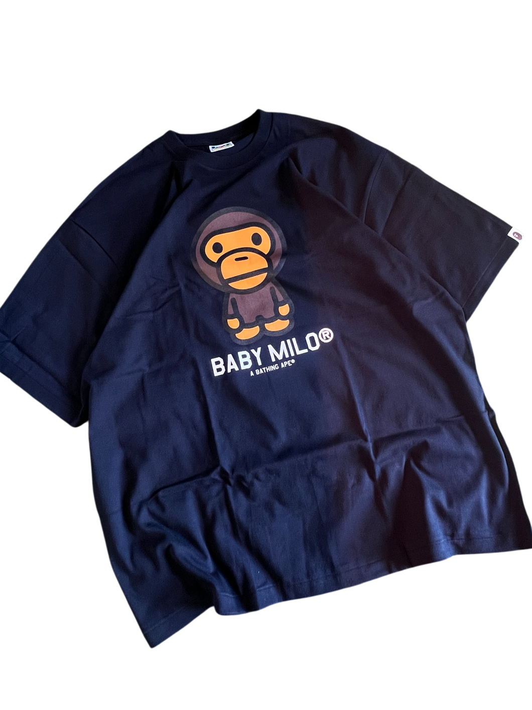 BAPE Baby Milo Black T-Shirt Size 3XL