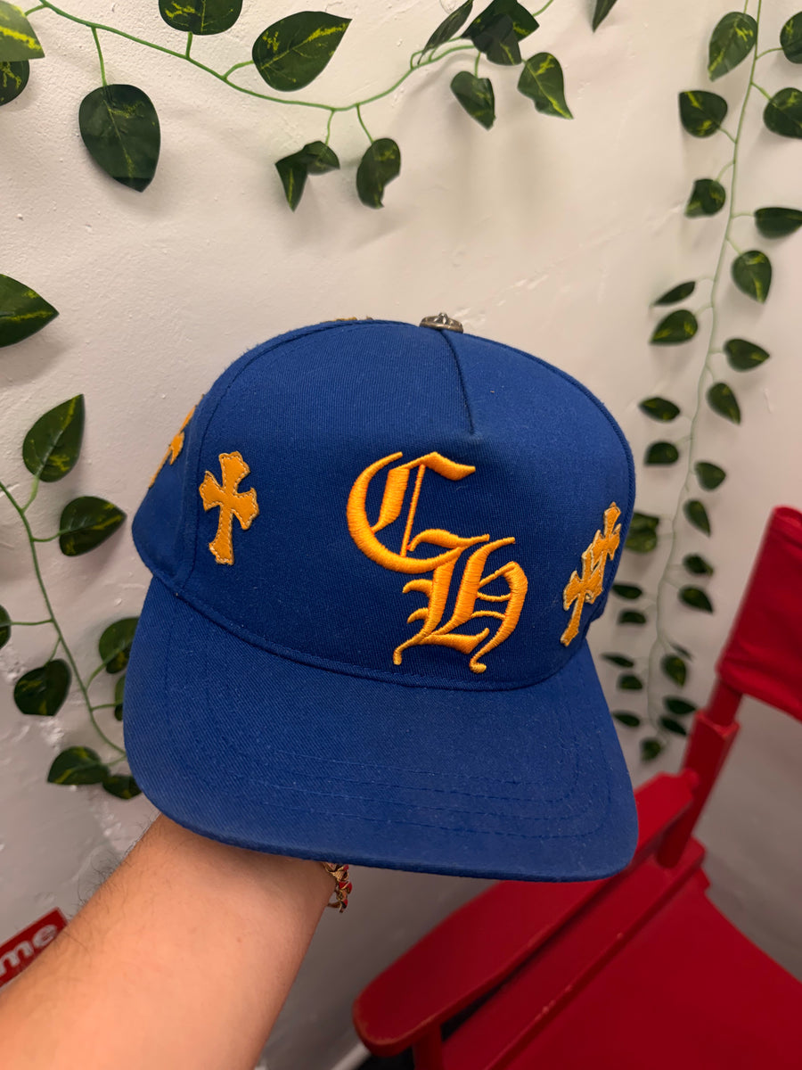 Chrome Hearts - CH Cross Trucker - Blue/Gold