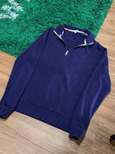 Load image into Gallery viewer, Burberry – Quarter Zip Pullover – Purple – Large – PreOwned – Retail $350
