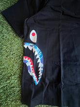 Load image into Gallery viewer, Bape Blue Camo Side Shark T-Shirt Size 3XL (SOLD U TOOK TOO LONG)
