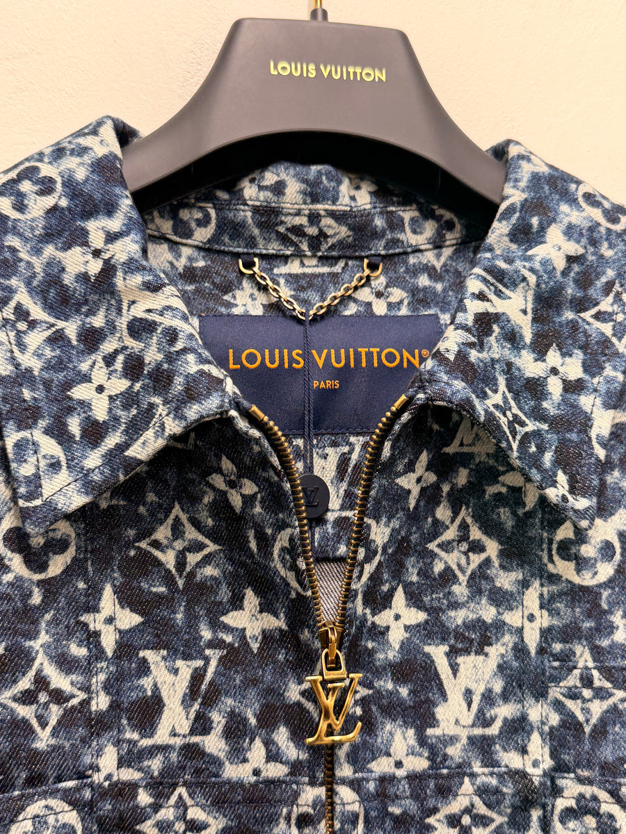 Louis Vuitton - Pointillism Workwear Denim Jacket - Petrole