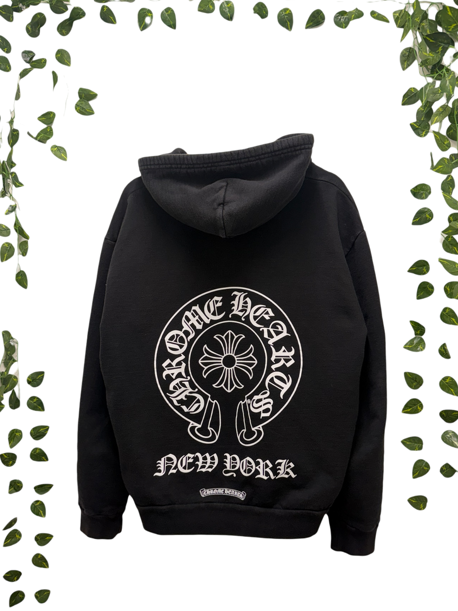 Chrome Hearts - New York Horseshoe Hoodie - Black