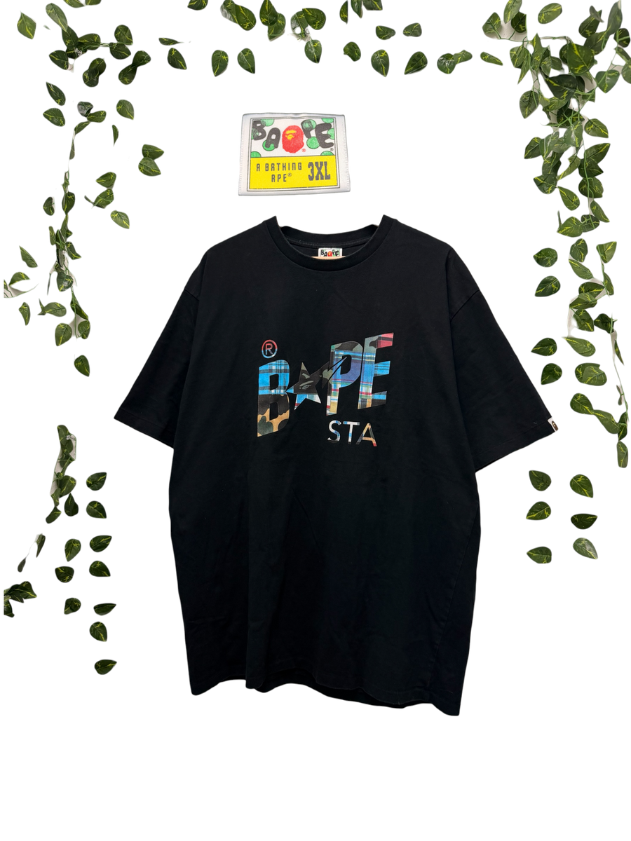 Bape - BAPE STA Logo Tee - Black Multi Camo
