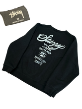 Load image into Gallery viewer, Stüssy - Black World Tour Crewneck Medium
