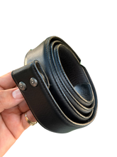Load image into Gallery viewer, Chrome Hearts Black Leather Belt - Size 38 - PreOwned - (Available in Store)
