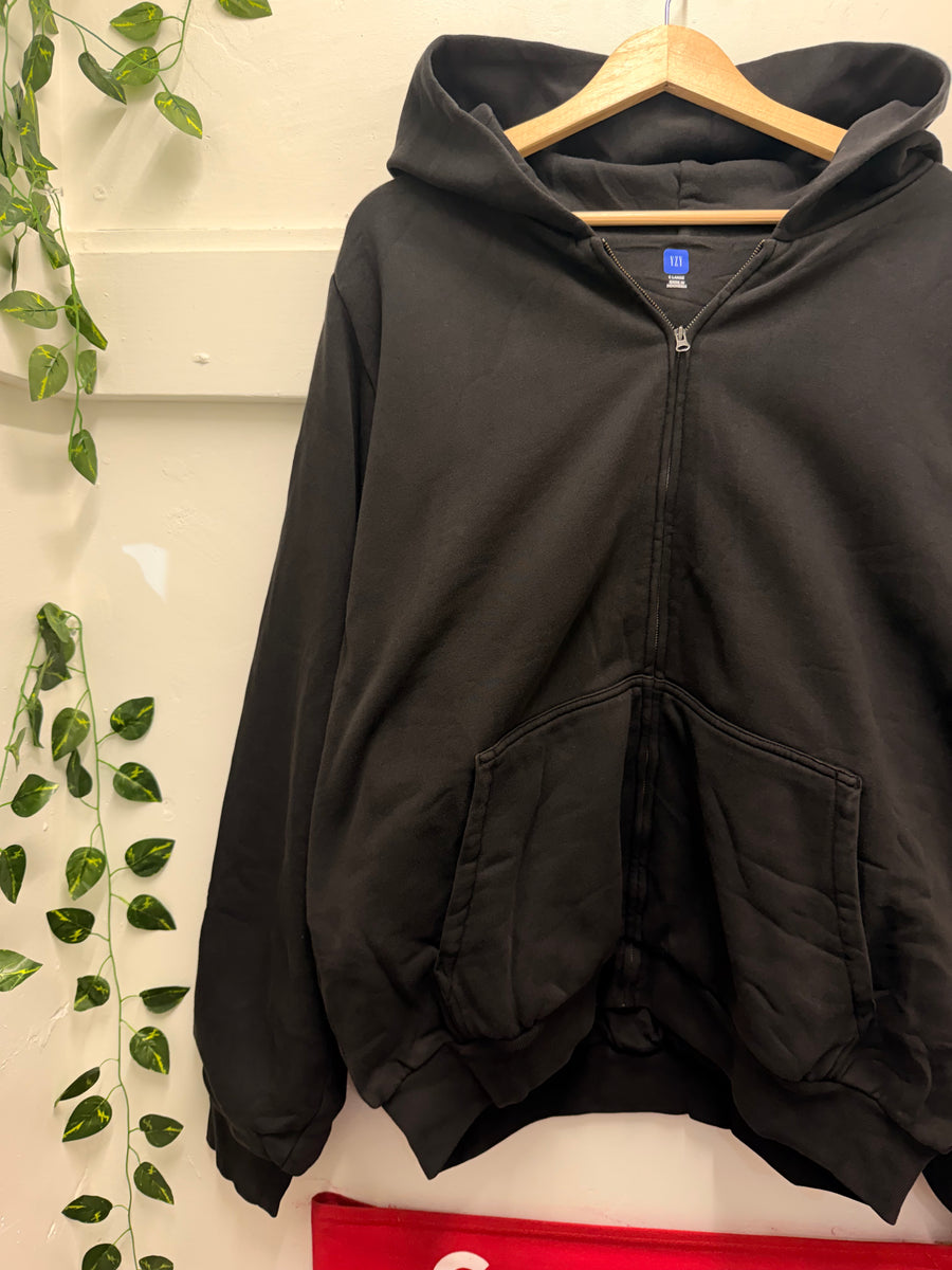 Yeezy - Gap Zip Up Hoodie - Black - Size XL / XXL - Brand New