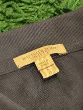 Load image into Gallery viewer, Burberry - Navy Gradient Polo Shirt Large - Retail $350
