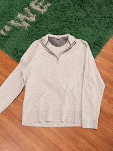 Load image into Gallery viewer, Burberry - Grey Quarter Zip Sweater XL - Retail $495
