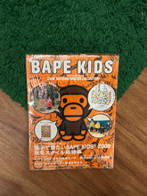 Load image into Gallery viewer, BAPE KIDS 2009 Autumn/Winter Magazine + Multi Color Tote Bag + Sticker Set - New
