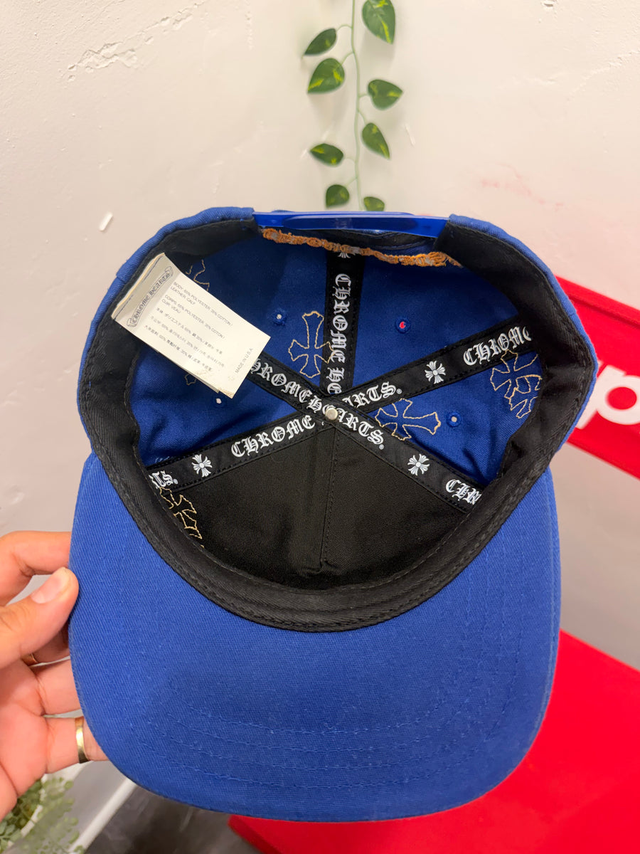 Chrome Hearts - CH Cross Trucker - Blue/Gold